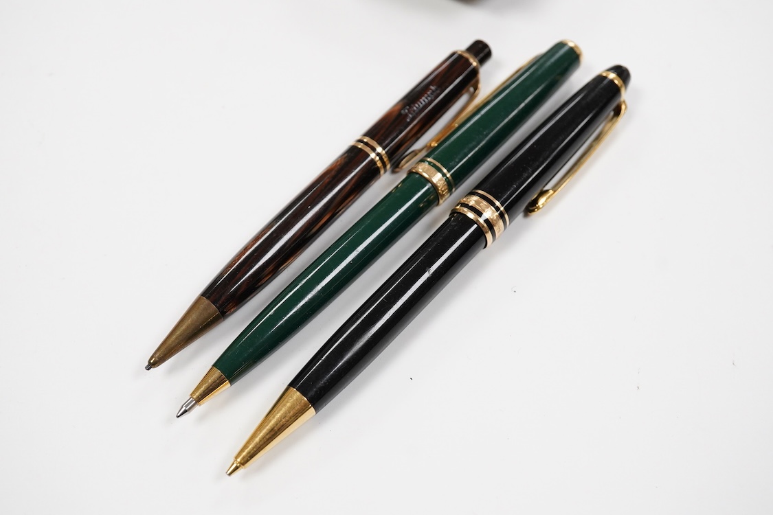 Montblanc and Pelikan fountain pens and associated spares